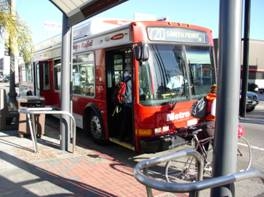 Metro Rapid Bus, Los Angeles, California